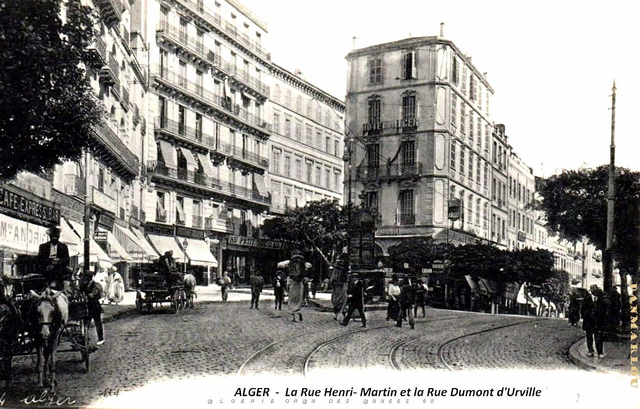 Alger - Rue Henri Martin et Rue Dumont-D'Urville.jpg